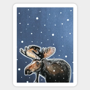 Moose Sticker